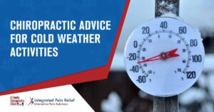 Image of a cold weather thermometer, symbolizing winter conditions. Featuring A Family Chiropractic Clinic and highlighting expert chiropractic advice for staying active and safe during cold weather activities.