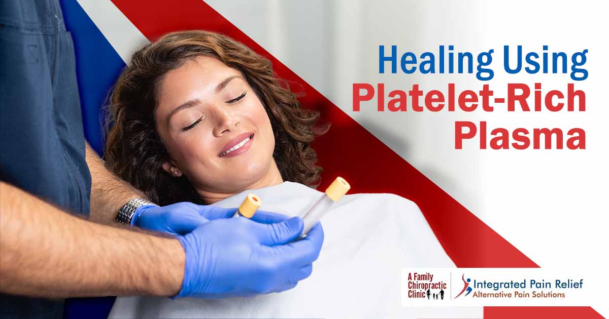 Image of the Platelet-Rich Plasma (PRP) therapy process, featuring A Family Chiropractic Clinic and highlighting healing using Platelet-Rich Plasma, ensuring alignment with the page's context.